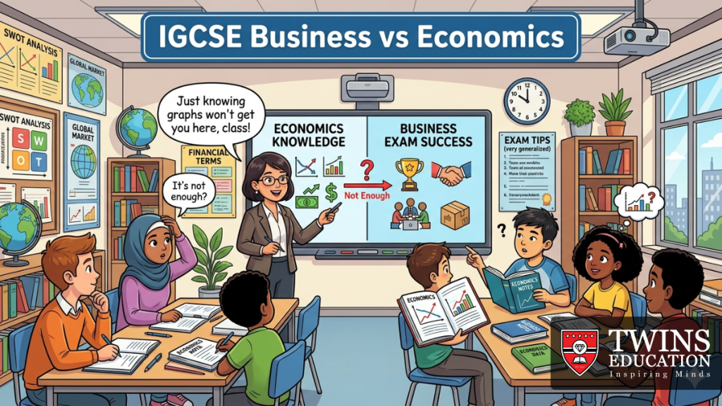 IGCSE Business vs Economics. This is a guide to share that studying IGCSE Economics doesn't automatically means you can do IGCSE Business.